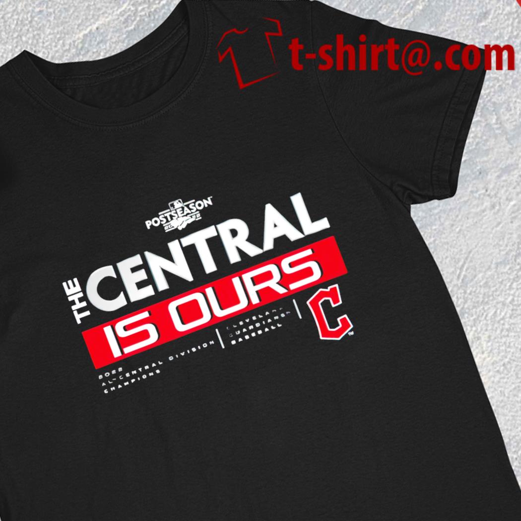 Cleveland Guardians The Central is Ours logo 2022 T-shirt