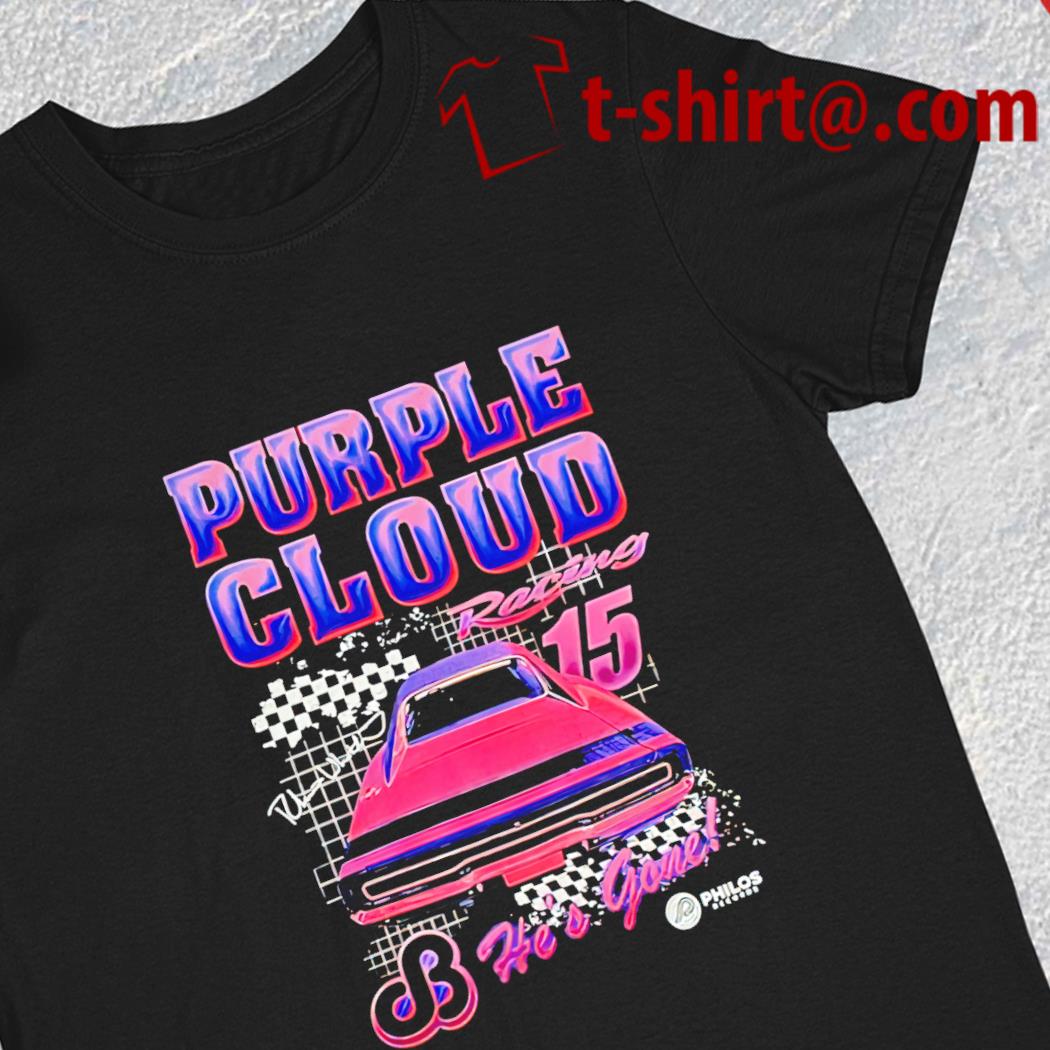 Purple cloud racing 15 he's gone 2022 T-shirt