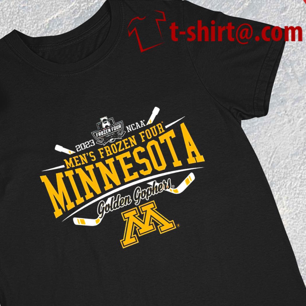 Minnesota Golden Gophers 2023 Ncaa men's Frozen Four logo T-shirt