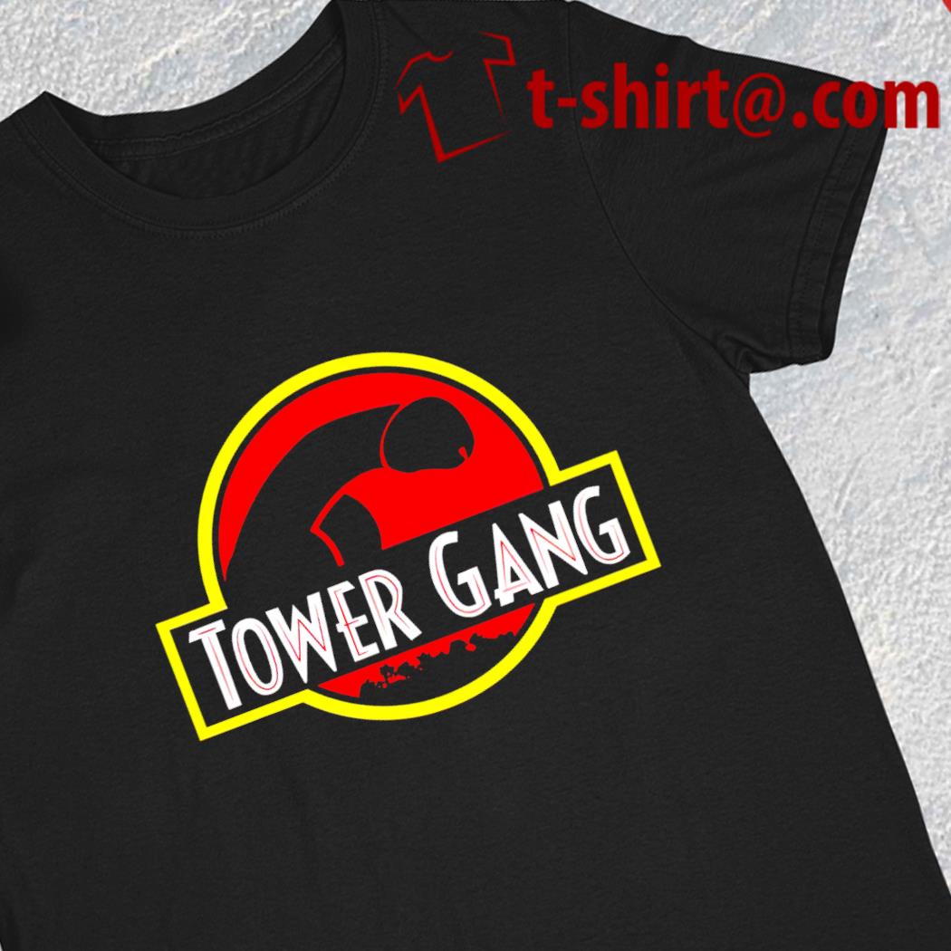 Jurassic Tower Gang logo T-shirt